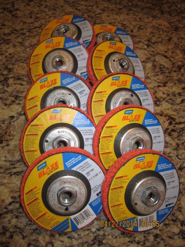 Norton Blaze Rapid Strip Grinding Disc, Lot of 10