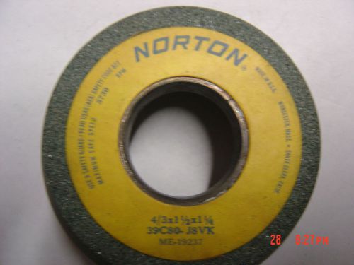 Norton Flare Cup Grinding Wheel, 4&#034; X 1 1/2&#034; X 1 1/4&#034;, 39C80-J8VK