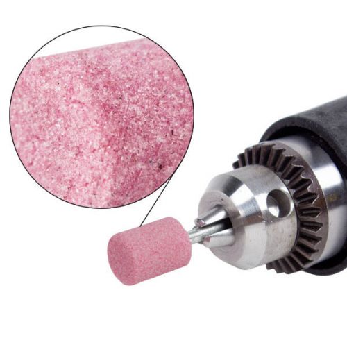 3X10mm Pink 3PCS Cylinder Style Fused Alumina PA Grinding Wheel Head