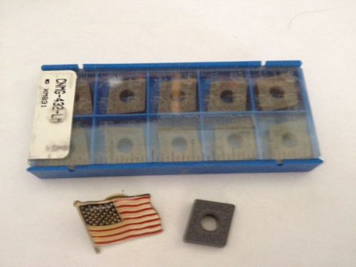 Cnmg 432 lm xm831 valenite *** 10 inserts *** factory pack *** for sale
