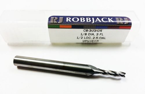 1/8&#034; Robb Jack Solid Carbide 3 Flute End Mill (M 767)