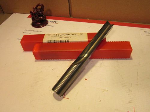 T44303410D ACCUROMM SOLID CARBIDE DRILL  *NIB*
