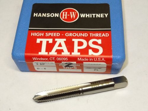 New hanson whitney m10 x 1.5 d6 3fl d-6 hss plug spiral point tap 72972 usa for sale