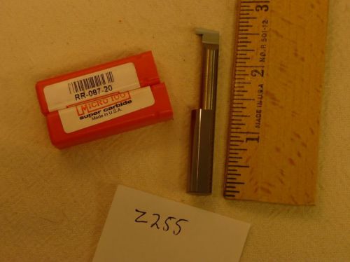 3 NEW MICRO 100 CARBIDE RETAINING RING GROOVING TOOL RR-087-20 (Z255)
