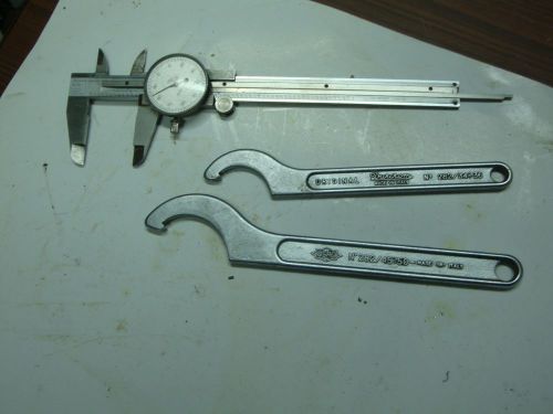spanner wrenches (2) for ginding wheel adapters and other uses hook type