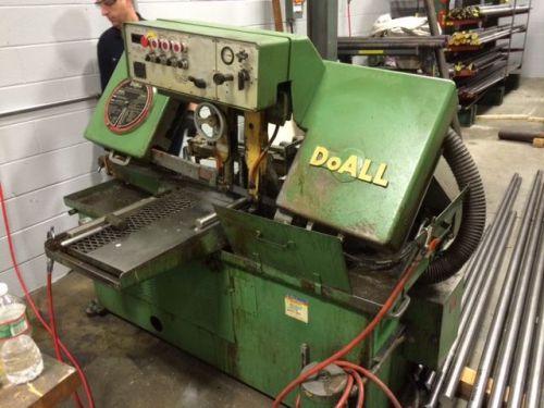 13&#034; w 12&#034; h doall c-1213a horizontal band saw, auto- feed, 1-1/4&#034; blade, 5 hp, for sale