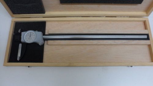 Brown &amp; Sharpe 12&#034; Dial Calipers Reads .001  Excellent Condition B