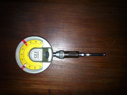TESA YA Bore Gauges 6.60 - 7.50 + CEJ mikrokator 0.001 dial bore gauge