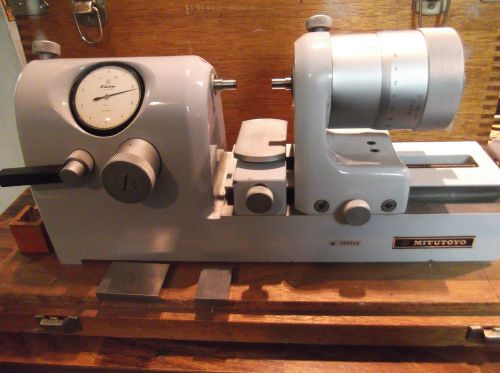 Mitutoyo 0-4&#034; super bench micrometer #162-102 with gage blocks for sale