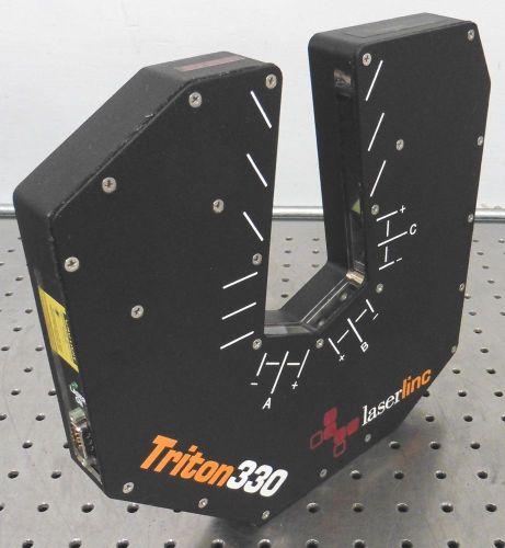 C113459 laserlinc, inc. triton 330 tlaser scanning laser micrometer scan head for sale