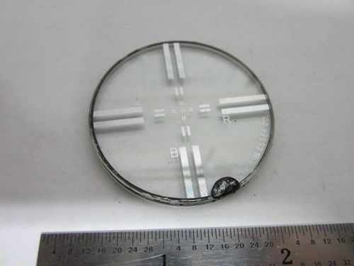 Optical metrology keuffel esser target as is optics bin#f3-22 for sale