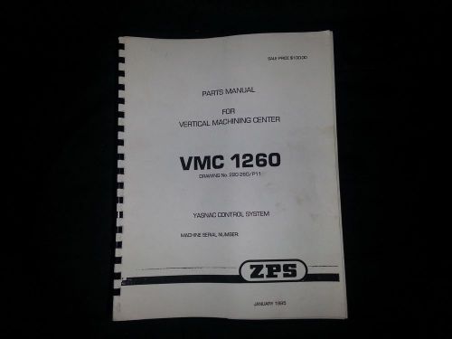 ZPS VMC1260 TAJMAC With Yasnac control