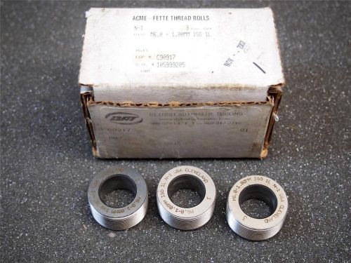 Cleveland thread roll set m6.0-1.00mm  n1 for sale