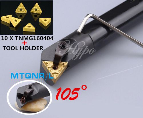 S18q-mtqnr16 18 x 180l 105° interbal turning tool boring bar for tnmg1604 insert for sale