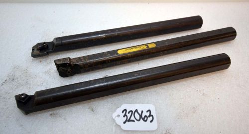 1 lot of kennametal boring bars 3 bars (Inv.32063)