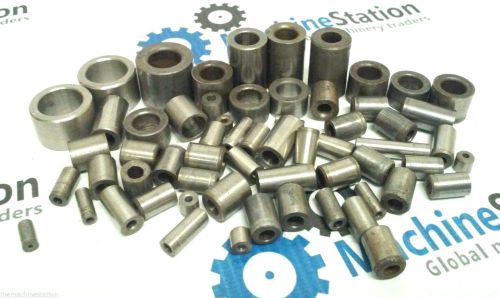 ASSORTED I.D. / O.D. HARDENED DRILL BUSHINGS - 1/32&#034; TO 5/8&#034;