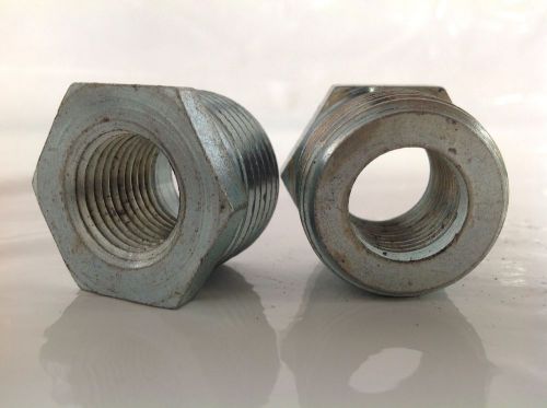 1 x 1/2&#034; hex bushing lot of 7 for sale