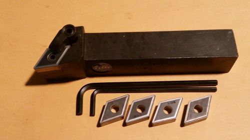 Trw turning tool holder mdjnr-16-5 with inserts for sale