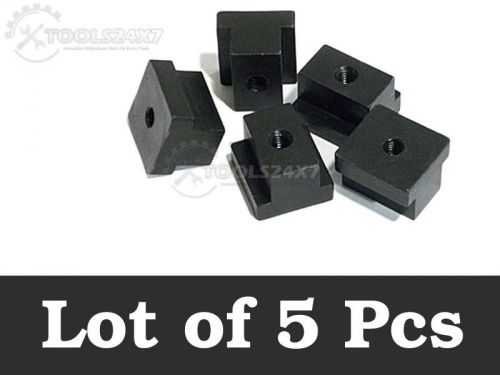 5/8 Inches T Slot Nuts Clamping M16 Black oxide finish-table Slot Milling (5pcs)