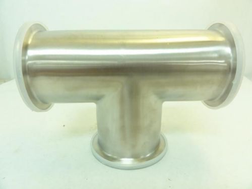 136137 New-No Box, Tri Clover 7MP3 Tee Pipe Fitting 3&#034; Tube OD