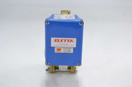 ELETTA V1-GL20 FLOW MONITOR 10-20LPM LITRES/MIN BRASS 3/4 IN FLOWMETER B350488