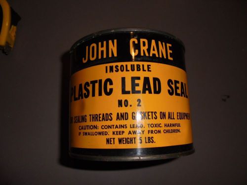 Insoluble plastic lead seal gasket seal thread seal john crane for sale