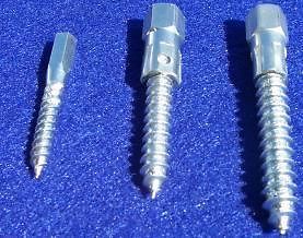 PUMP VALVE MECHANICAL COMPRESSION PACKING 3 PC REPLACEMENT WOODSCREW TIP SET