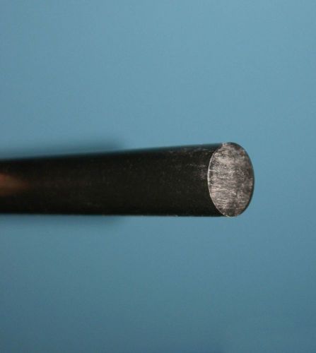 Black acetal / delrin rod  0.79&#034;(20mm) dia - 4.25&#034; for sale