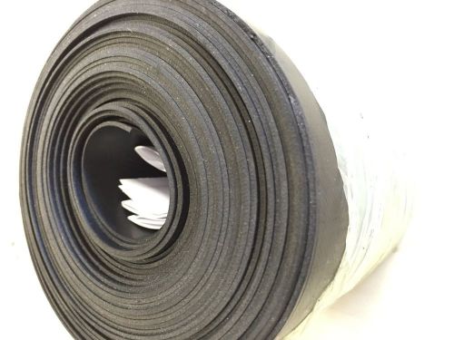 Cloth-inserted rubber sheet 1 roll  5&#034;x 25&#039; x 1/16&#034;   gasket material for sale