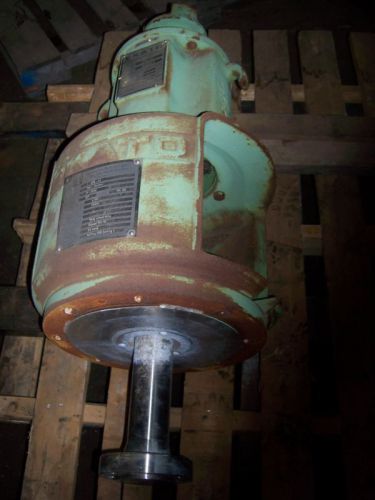 Used ekato flange mount mixer, 148 rpm output for sale