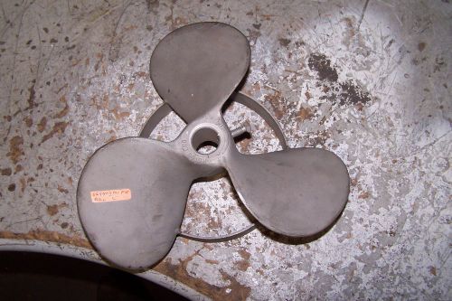 New stainless steel mixing agitator impeller 1&#034; id bore 5&#034; blade 3 blade for sale
