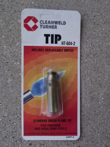 Cleanweld Turner Standard Brush Flame Tip HT-604-2 For Propane &amp; High Temp Fuels