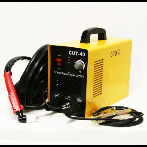 40AMP Single Phase Electric Plasma Cutter Cut Cutting Metal Metalworking Welding