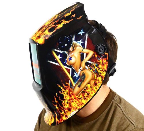 Auto-darkening solar welding mask arc/mig welding mask (universal fit design) for sale