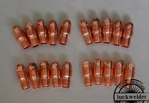 20pcs Tig Torch Collet Body For WP-9 20 TIG Welding Torch