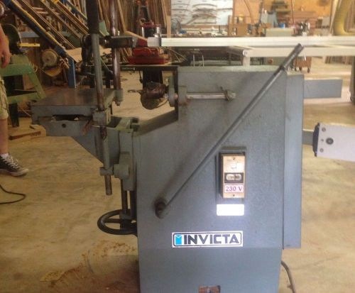Invicta f1-15 horizontal slot mortiser woodworking machine floating tenon for sale