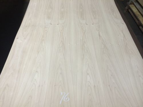 Wood Veneer Hickory 49x63 1pcs total 10Mil Paper Backed  &#034;EXOTIC&#034; RKO 76