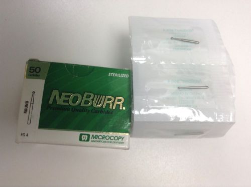 Neo Burr FG 4 Round Carbide bur  Microcopy