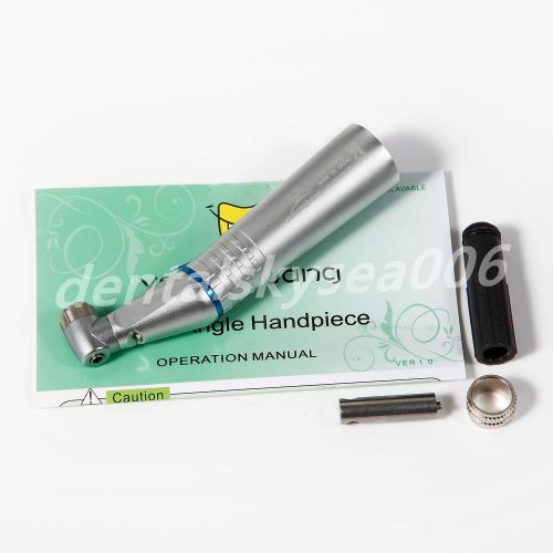 New Inner Water Fiber Optic LED Push Button Low Speed Contra Angle Handpiece