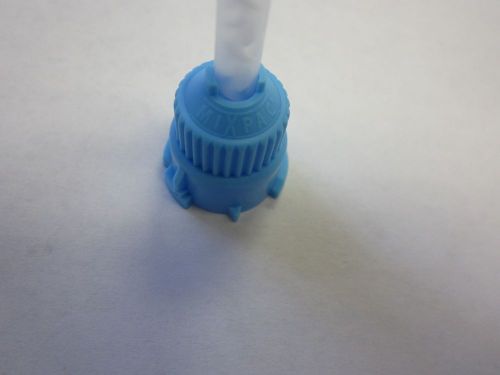 MIXPAC High Performance Cartridge Systems Blue Dental Short Mixing Tips 50pk