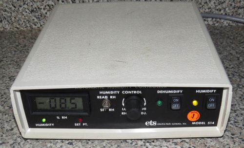 ETS AUTOMATIC HUMIDITY CONTROLLER 514 FOR Sealed Environmental Chamber