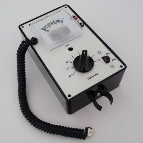 METROLOGIC 45-230 PORTABLE PHOTOMETER OPTICAL RADIOMETER WORKING TESTED