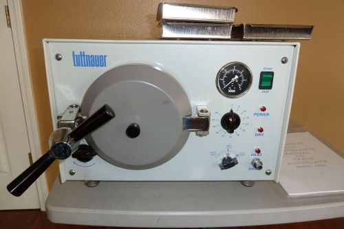 Tuttnauer Tabletop Autoclave Sterilizer - Model # 1730