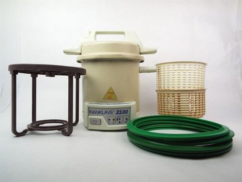 Kavo kavoklave 2100 dental instrument dry heat sterilizer w/ 3 trays for sale
