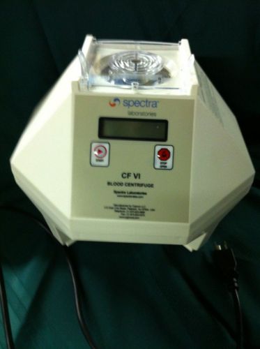 Blood Centrifuge Machine, CF Vl, Spectra Laboratories