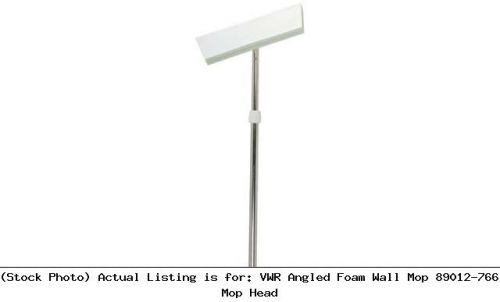 Vwr angled foam wall mop 89012-766 mop head lab cleaning supply for sale
