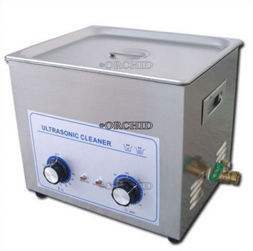 Ultrasonic 220v jewelery heater 200w 10l watch cleaner dental tatoo mechanical for sale