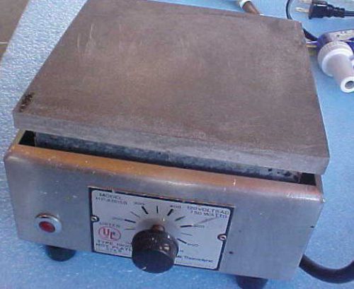 Thermolyne  6 1/4 &#034; type 1900 aluminum top hotplate for sale
