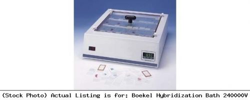 Boekel hybridization bath 240000v constant temperature unit for sale