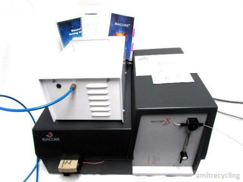 Ge biacore x br-1100-28 protein interaction analyzer w/software license keys !$ for sale